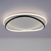 ml1844a Lubinis šviestuvas Halo juodas / baltas 38W LED