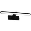 ml5615b Sieninis šviestuvas Splash 40 cm 8W LED juodas