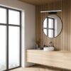 ml5615c Sieninis šviestuvas Splash 40 cm 8W LED juodas