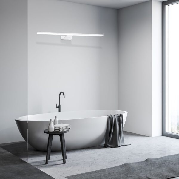 Sieninis šviestuvas Shine baltas 80 cm 15W LED