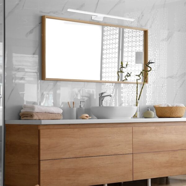Sieninis šviestuvas Shine baltas 80 cm 15W LED