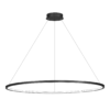 Pakabinamas šviestuvas Saturno juodas 65W LED