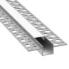 Profilis LED wpuszczany GK1 rinkinys z gaubtasem mlecznym 2m