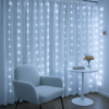 Kurtyna Okienna Girlanda Mery 300 LED USB Šalta 9000K