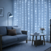 Kurtyna Okienna Girlanda Mery 300 LED USB Šalta 9000K