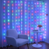 Kurtyna Okienna Girlanda Mery 300 LED USB Kolorowa