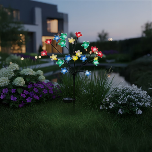 eko2497a Saulės lempa Tree 84cm RGB+3000K IP44