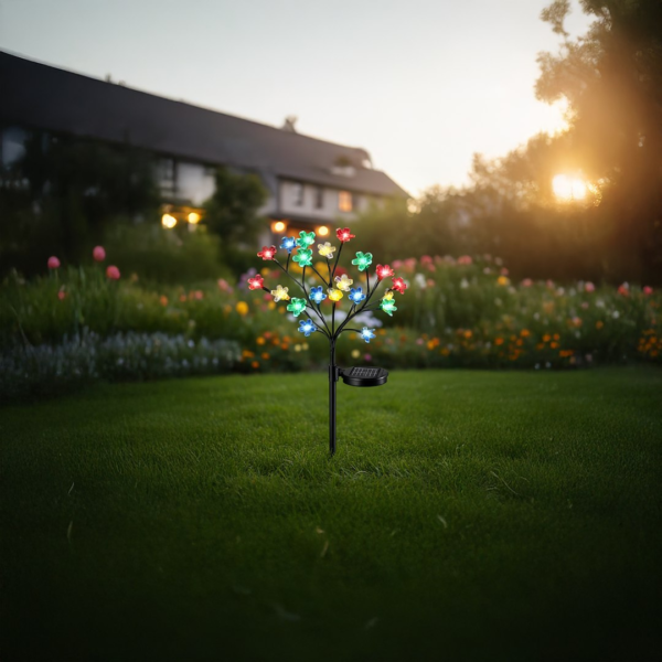 eko2497b Saulės lempa Tree 84cm RGB+3000K IP44