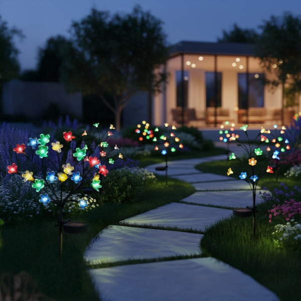 eko2497c Saulės lempa Tree 84cm RGB+3000K IP44