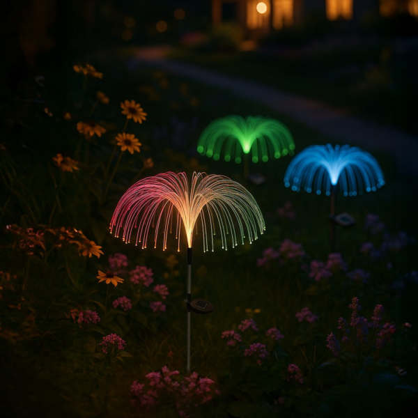 Saulės lempa Umbrella RGB IP44 2vnt