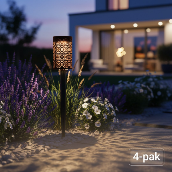 Saulės lempa Decor 3000K IP44 4vnt