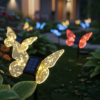 Saulės lempa Butterfly RGB IP44