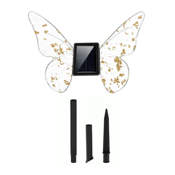 Saulės lempa Butterfly RGB IP44