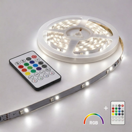 Rinkinys Juosta SMD 36led/m RGBWIC IP20 5m + Maitinimo šaltinis