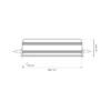 ZASILACZ LED 60W IP67