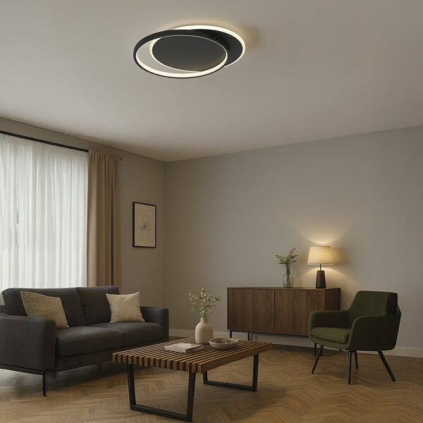 Lubinis šviestuvas CORDOBA BLACK 30W LED