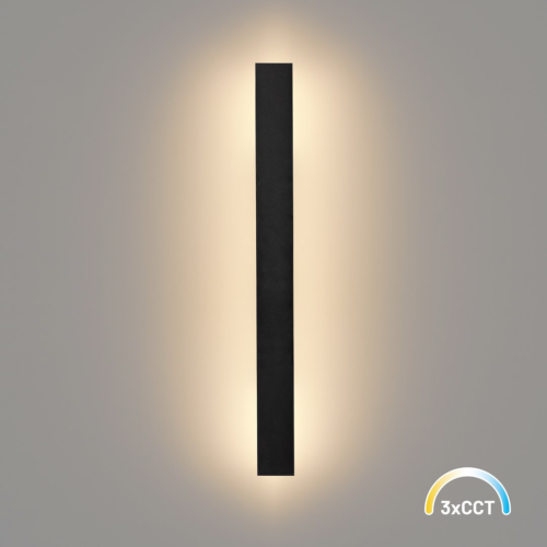 Sieninis šviestuvas Wow II 11W 3CCT IP54 60cm