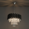 Sietynas CRISTAL Chromase 5xE14