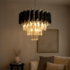 Sietynas CRISTAL Chromase 5xE14