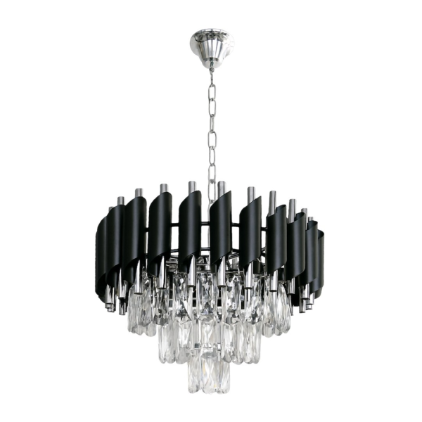 Sietynas CRISTAL Chromase 5xE14