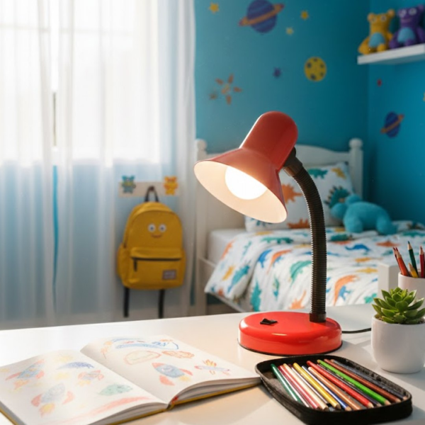 ml2571c Table lamp Mentor Red 1xE27