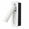 Sieninis šviestuvas podtynkowy Inn 3W LED 3000K Baltas