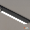 Slim Magnetic Track Juodas 23cm 10W LED Tuya CCT 48V