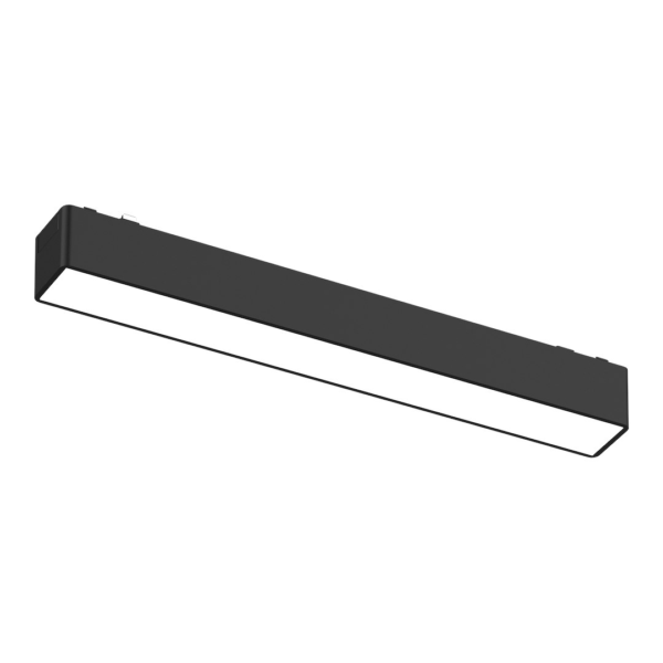 Slim Magnetic Track Juodas 23cm 10W LED Tuya CCT 48V
