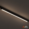 Slim Magnetic Track Juodas 61cm 20W LED Tuya CCT 48V