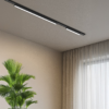 Slim Magnetic Track Juodas 61cm 20W LED Tuya CCT 48V