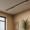Slim Magnetic Track Juodas 61cm 20W LED Tuya CCT 48V