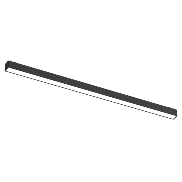 Slim Magnetic Track Juodas 61cm 20W LED Tuya CCT 48V
