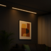 ml2591b Slim Magnetic Track Juodas 91cm 30W LED Tuya CCT 48V