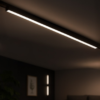 ml2591c Slim Magnetic Track Juodas 91cm 30W LED Tuya CCT 48V