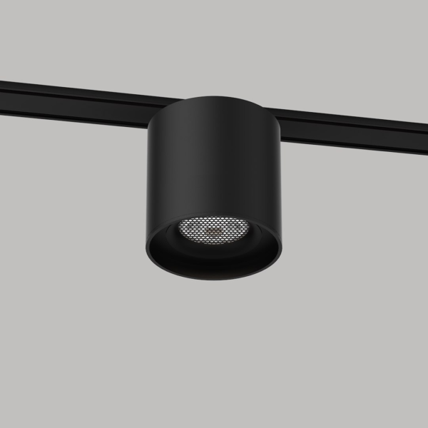 Slim Magnetic Track Juodas tube 6W LED Tuya CCT 48V