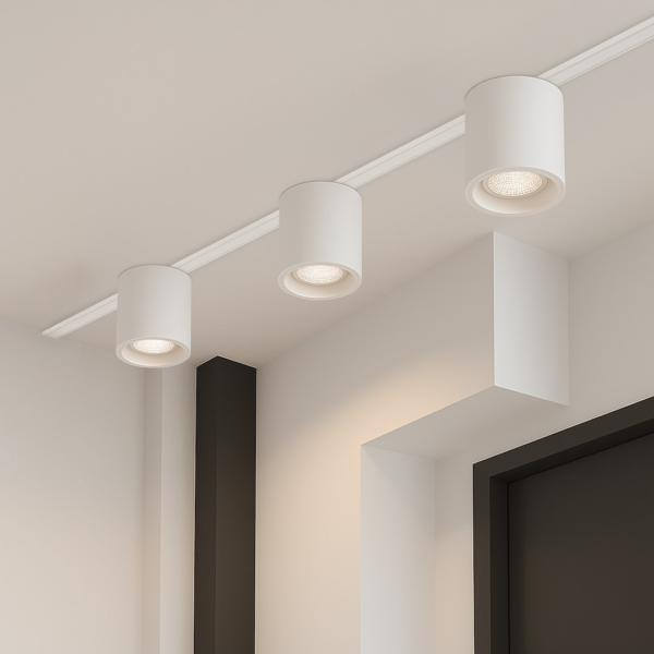 Slim Magnetic Track Baltas tube 6W LED Tuya CCT 48V