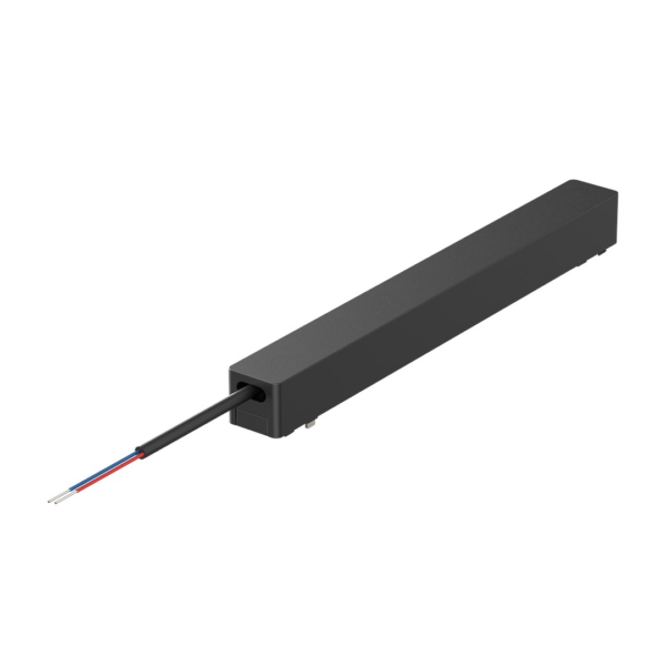 Slim Magnetic Track Juodas maitinimo šaltinis 200W 48V