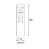 ml2605e Slim Magnetic Track pilot do sterowania