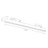 Magnetic Track 5mm 20W CCT 48V