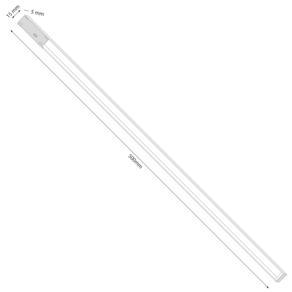 Magnetic Track line 5mm 5W CCT 48V
