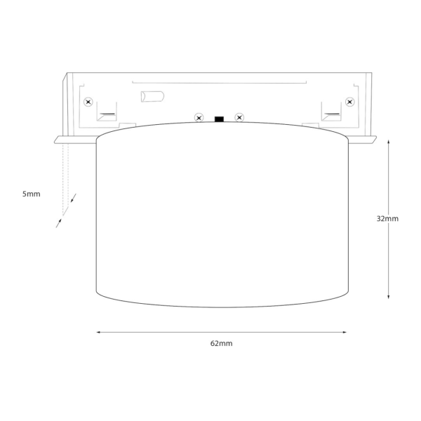 ml2615z Magnetic Track 5mm 7W CCT 48V