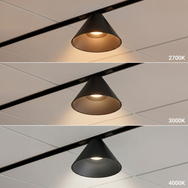 Magnetic Track Cone 5mm 7W CCT 48V