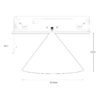 Magnetic Track Cone 5mm 7W CCT 48V