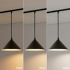 Magnetic Track Pendant Cone 5mm 7W CCT 48V