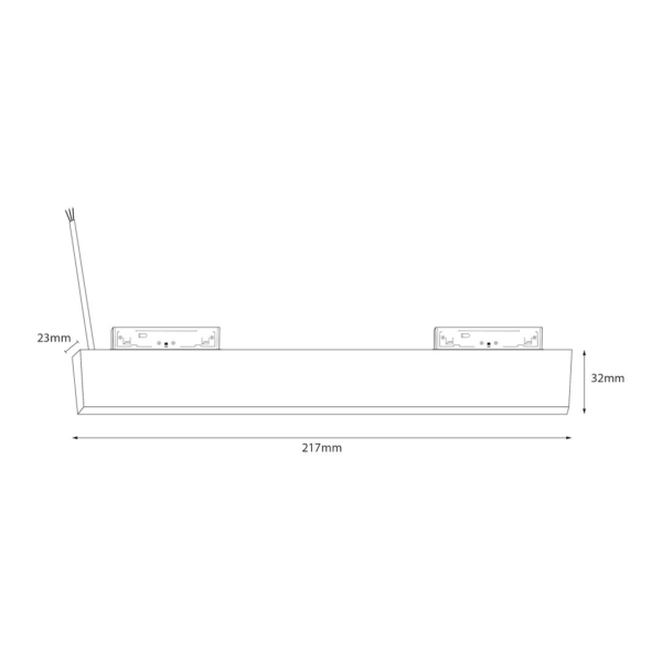 Maitinimo šaltinis 200W Magnetic Track 5mm CCT 48V