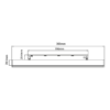 ml2640e Magnetic Track 10mm 10W CCT 48V