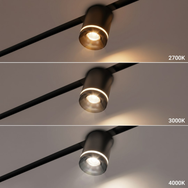 ml2647b Magnetic Track 10mm Downlight 6W CCT 48V
