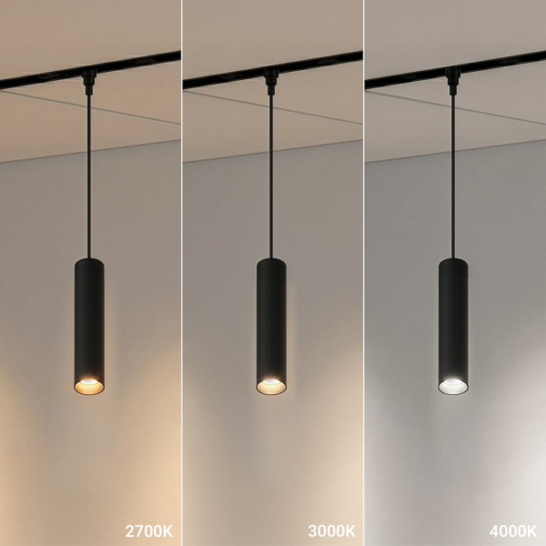 ml2648b Magnetic Track Pendant 10mm 7W CCT 48V