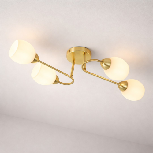 Lubinis šviestuvas KING GOLD 4xE27