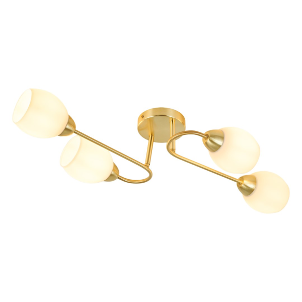 Lubinis šviestuvas KING GOLD 4xE27